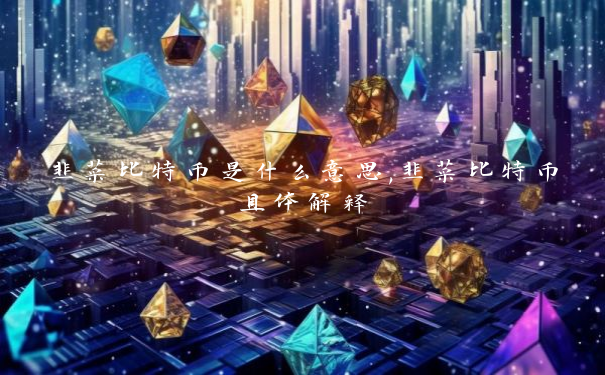 韭菜比特币是什么意思,韭菜比特币具体解释