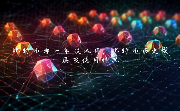 比特币哪一年没人用，比特币历史发展及使用情况